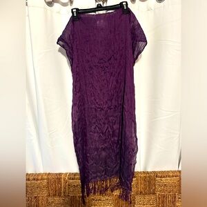 Wrapunzel 2 in 1 purple scarf